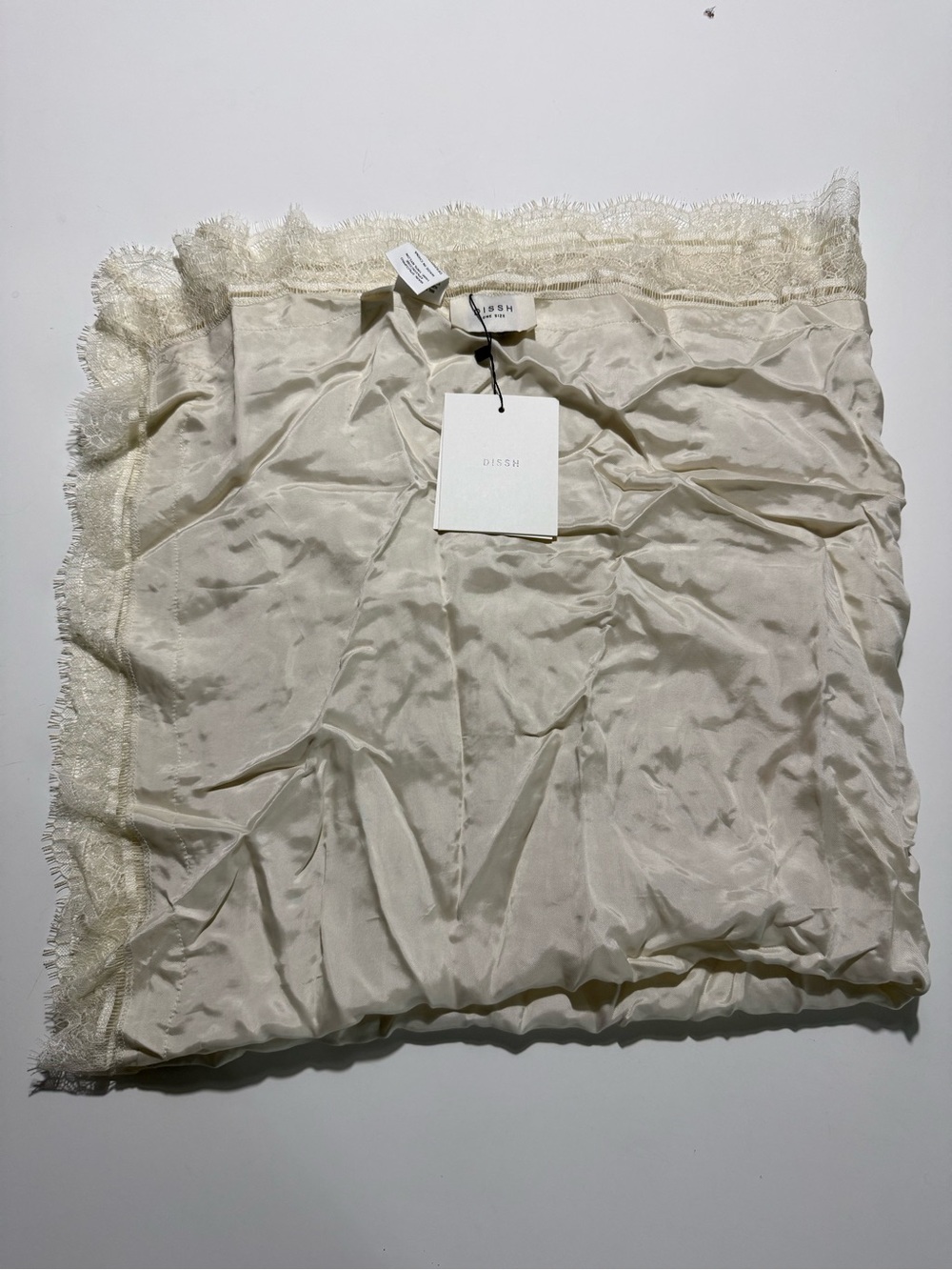 DISSH Andrea Sandstone Cupro Lace Scarf - Picture 4 of 4